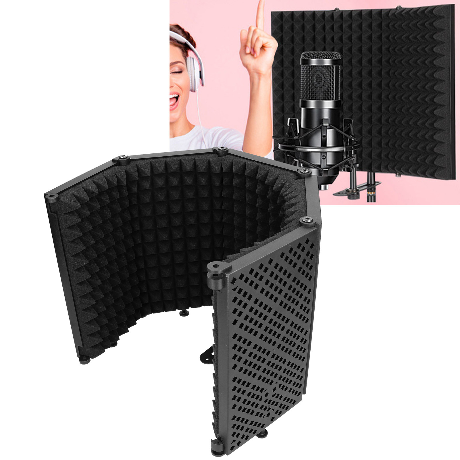 Foldable Microphone Acoustic B - огляд і ціна Acoustic Foam Panel